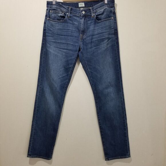 J. Crew Jeans Mens 33x32 484 Slim-fit in stretch broken-in Japanese denim J5026 - Picture 12 of 12